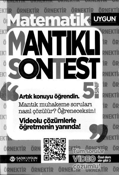 MATEMATİK MANTIKLI SONTEST Fotokopinci -