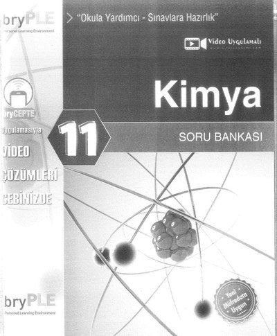 KİMYA SORU BANKASI Fotokopinci -