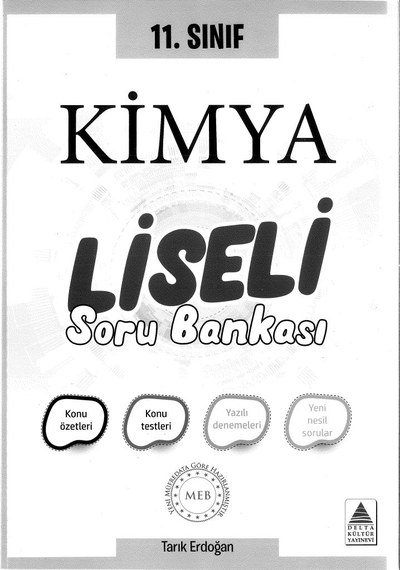 KİMYA LİSELİ SORU BANKASI Fotokopinci -