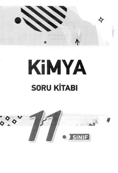KİMYA SORU KİTABI Fotokopinci -