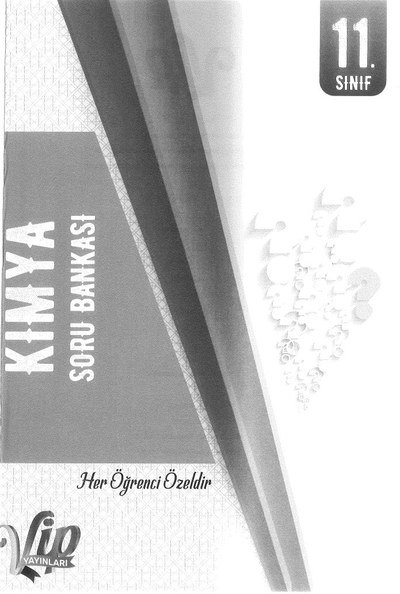 KİMYA SORU BANKASI Fotokopinci -