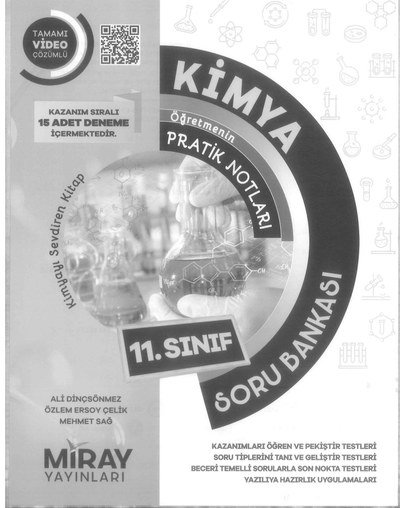 KİMYA ÖĞRETMENİN PRATİK NOTLARI SORU BANKASI Fotokopinci -