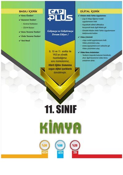 KİMYA SORU BANKASI
