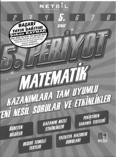 5. PERİYOT MATEMATİK SORULARI Fotokopinci -