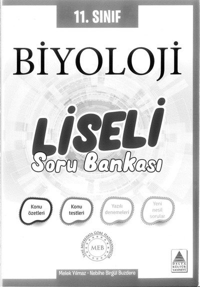 BİYOLOJİ LİSELİ SORU BANKASI