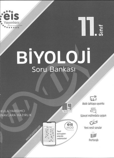 BİYOLOJİ SORU BANKASI Fotokopinci -