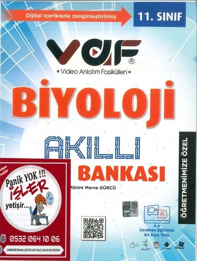 BİYOLOJİ AKILLI BANKASI VİDEO ANLATIM FASİKÜLLERİ Fotokopinci -
