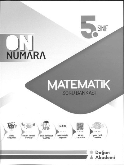 ON NUMARA MATEMATİK SORU BANKASI