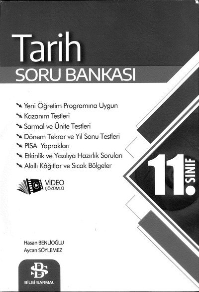 TARİH SORU BANKASI Fotokopinci -