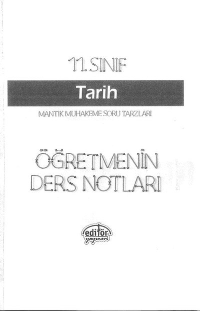 TARİH ÖĞRETMENİN DERS NOTLARI