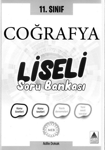 COĞRAFYA LİSELİ SORU BANKASI Fotokopinci -