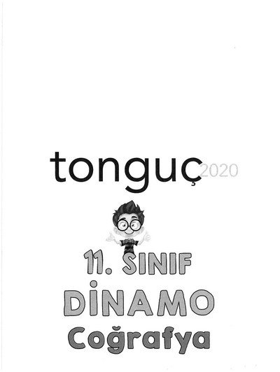 DİNAMO COĞRAFYA SORU BANKASI Fotokopinci -