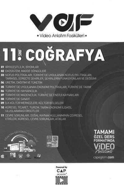 COĞRAFYA VİDEO ANLATIM FASİKÜLLERİ Fotokopinci -