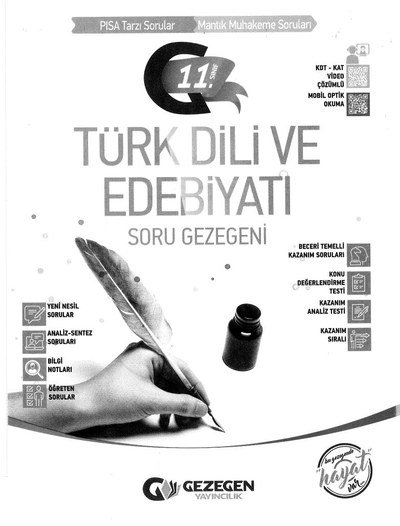 TÜRK DİLİ VE EDEBİYATI SORU GEZEGENİ Fotokopinci -