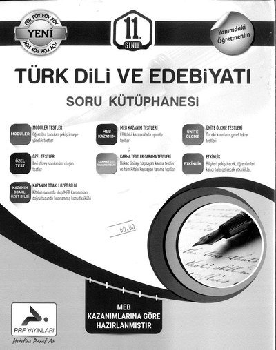TÜRK DİLİ VE EDEBİYATI SORU KÜTÜPHANESİ Fotokopinci -