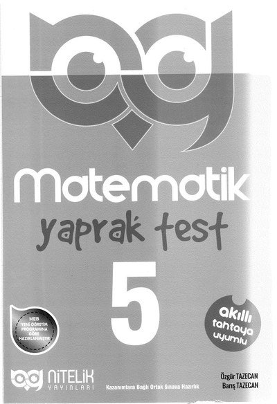 MATEMATİK YAPRAK TEST