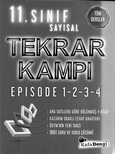 SAYISAL TEKRAR KAMPI EPISODE 1-2-3-4 Fotokopinci -