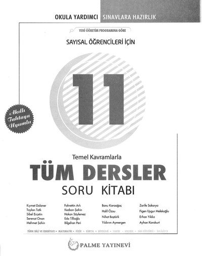 TÜM DERSLER SORU KİTABI TEMEL KAVRAMLARLA