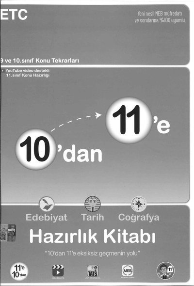 10'DAN 11'E ETC HAZIRLIK KİTABI Fotokopinci -