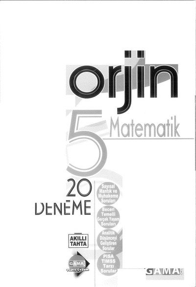 ORJİN MATEMATİK Fotokopinci -