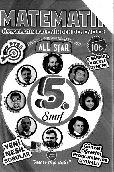 MATEMATİK ÜSTATLARIN KALEMİNDEN DENEMELER Fotokopinci -
