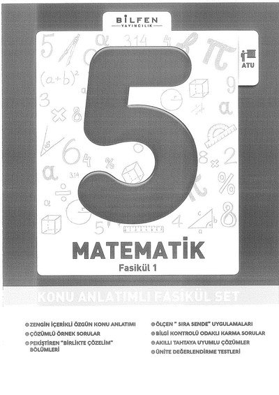MATEMATİK FASİKÜL 1