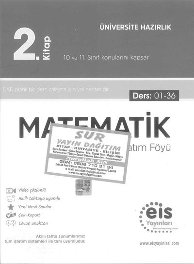 MATEMATİK DERS ANLATIM FÖYÜ 2. KİTAP Fotokopinci -