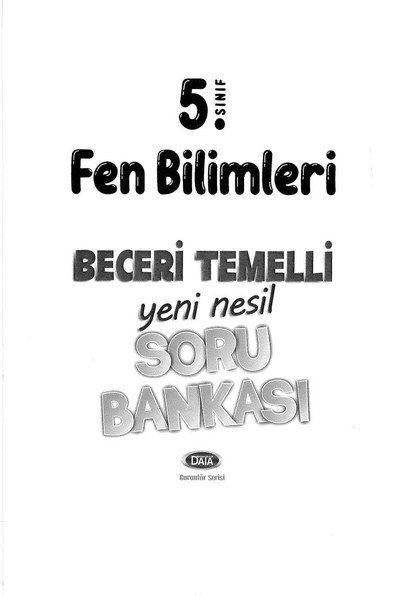 FEN BİLİMLERİ BECERİ TEMELLİ SORU BANKASI Fotokopinci -