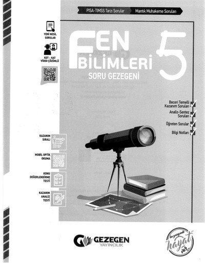 FEN BİLİMLERİ SORU GEZEGENİ Fotokopinci -