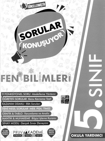 SORULAR KONUŞUYOR FEN BİLİMLERİ