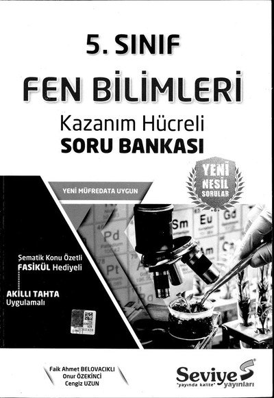 FEN BİLİMLERİ KAZANIM HÜCRELİ SORU BANKASI