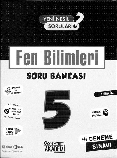FEN BİLİMLERİ SORU BANKASI Fotokopinci -