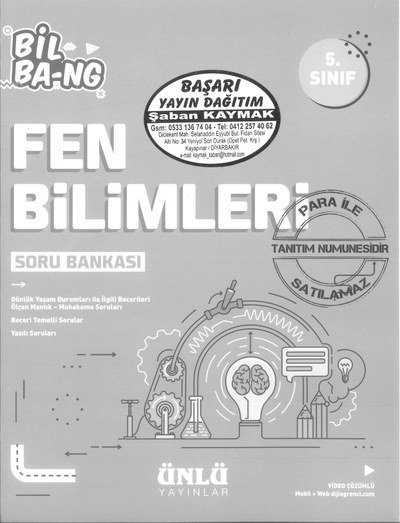 BİLBA-NG FEN BİLİMLERİ SORU BANKASI