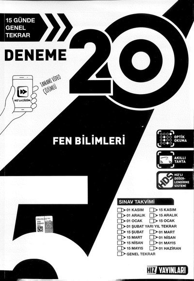 20 DENEME FEN BİLİMLERİ Fotokopinci -