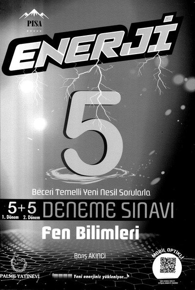 ENERJİ 5+5 DENEME SINAVI FEN BİLİMLERİ Fotokopinci -