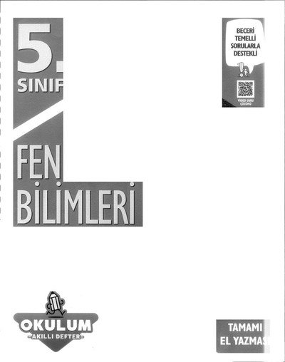 FEN BİLİMLERİ OKULUM AKILLI DEFTER Fotokopinci -