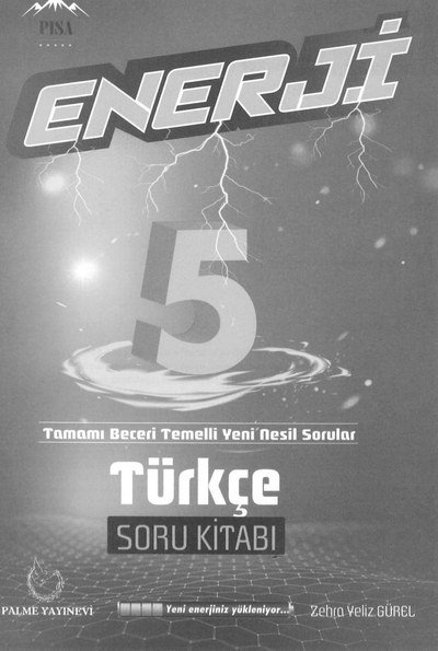 ENERJİ TÜRKÇE SORU KİTABI Fotokopinci -