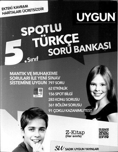 SPOTLU TÜRKÇE SORU BANKASI Fotokopinci -