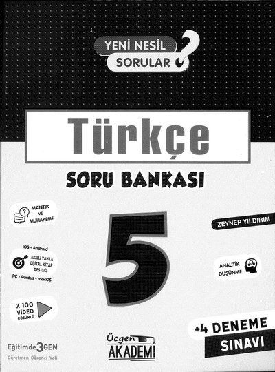 TÜRKÇE SORU BANKASI