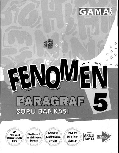 FENOMEN PARAGRAF SORU BANKASI