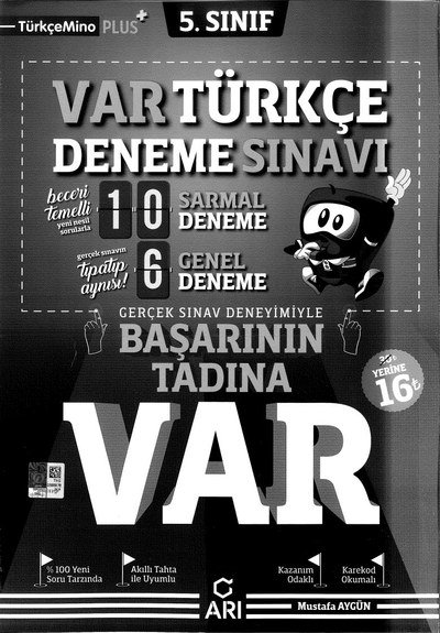 VAR TÜRKÇE DENEME SINAVI Fotokopinci -