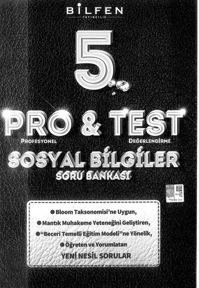PRO & TEST SOSYAL BİLGİLER SORU BANKASI Fotokopinci -