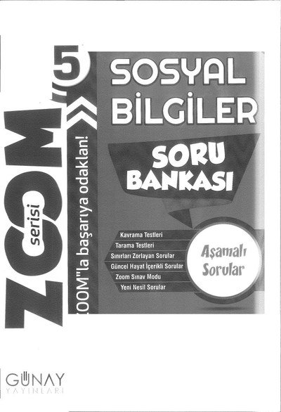 SOSYAL BİLGİLER SORU BANKASI Fotokopinci -