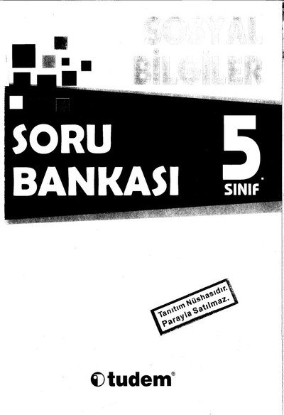 SORU BANKASI SOSYAL BİLGİLER Fotokopinci -