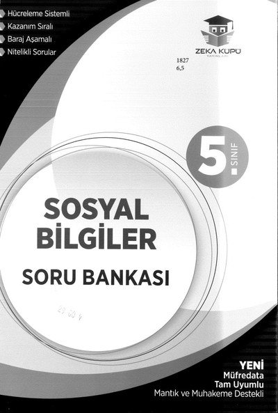 SOSYAL BİLGİLER SORU BANKASI Fotokopinci -