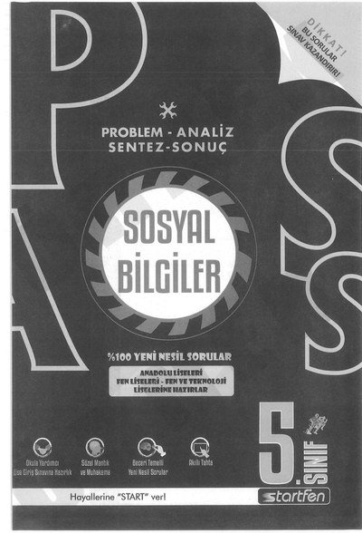 SOSYAL BİLGİLER %100 YENİ NESİL SORULAR Fotokopinci -