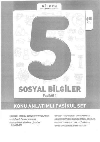 SOSYAL BİLGİLER FASİKÜL 1 Fotokopinci -