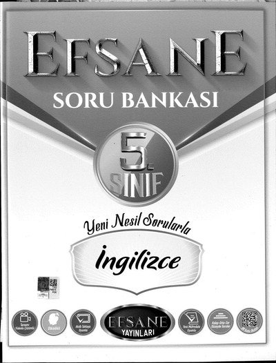 EFSANE SORU BANKASI İNGİLİZCE Fotokopinci -