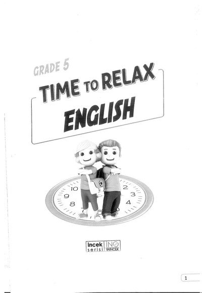 TIME TO RELAX ENGLISH Fotokopinci -