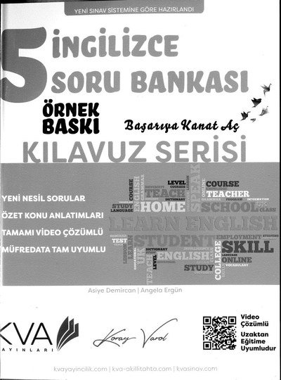 İNGİLİZCESORU BANKASI KILAVUZ SERİSİ Fotokopinci -